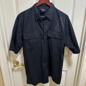 Harley-Davidson Riding Button Shirt Large